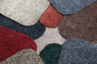Floor mat colour samples